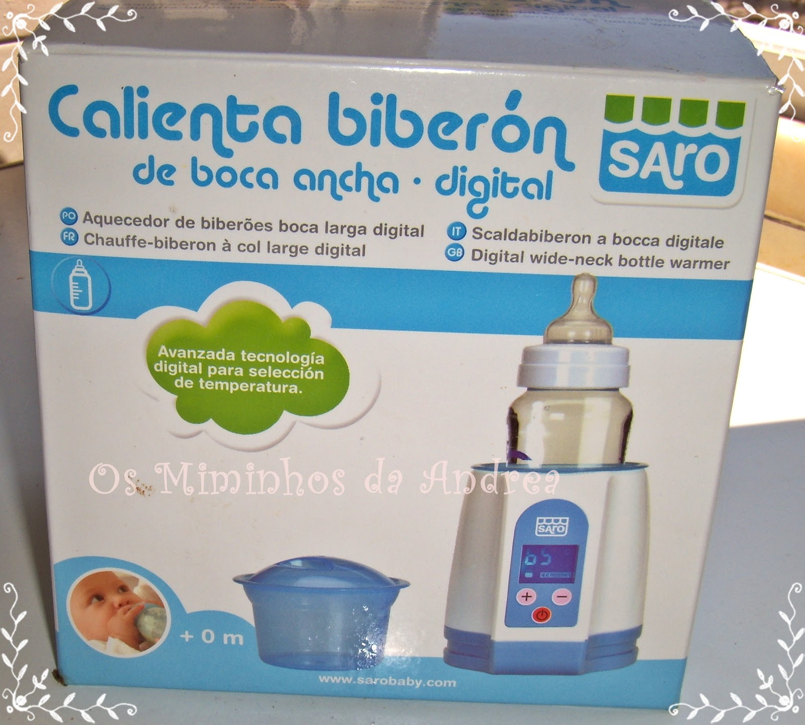 Os Miminhos da Andrea Puericultura Aquecedor de biberon