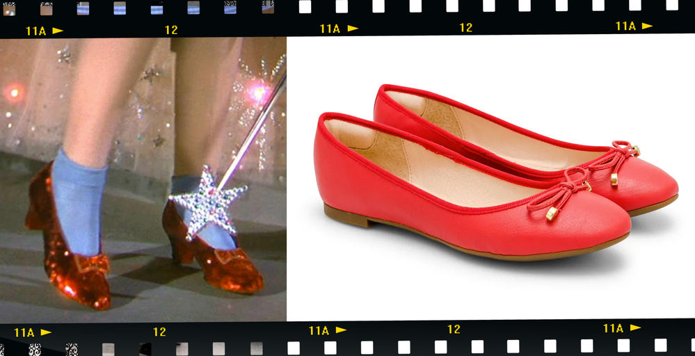 Sapatos do cinema