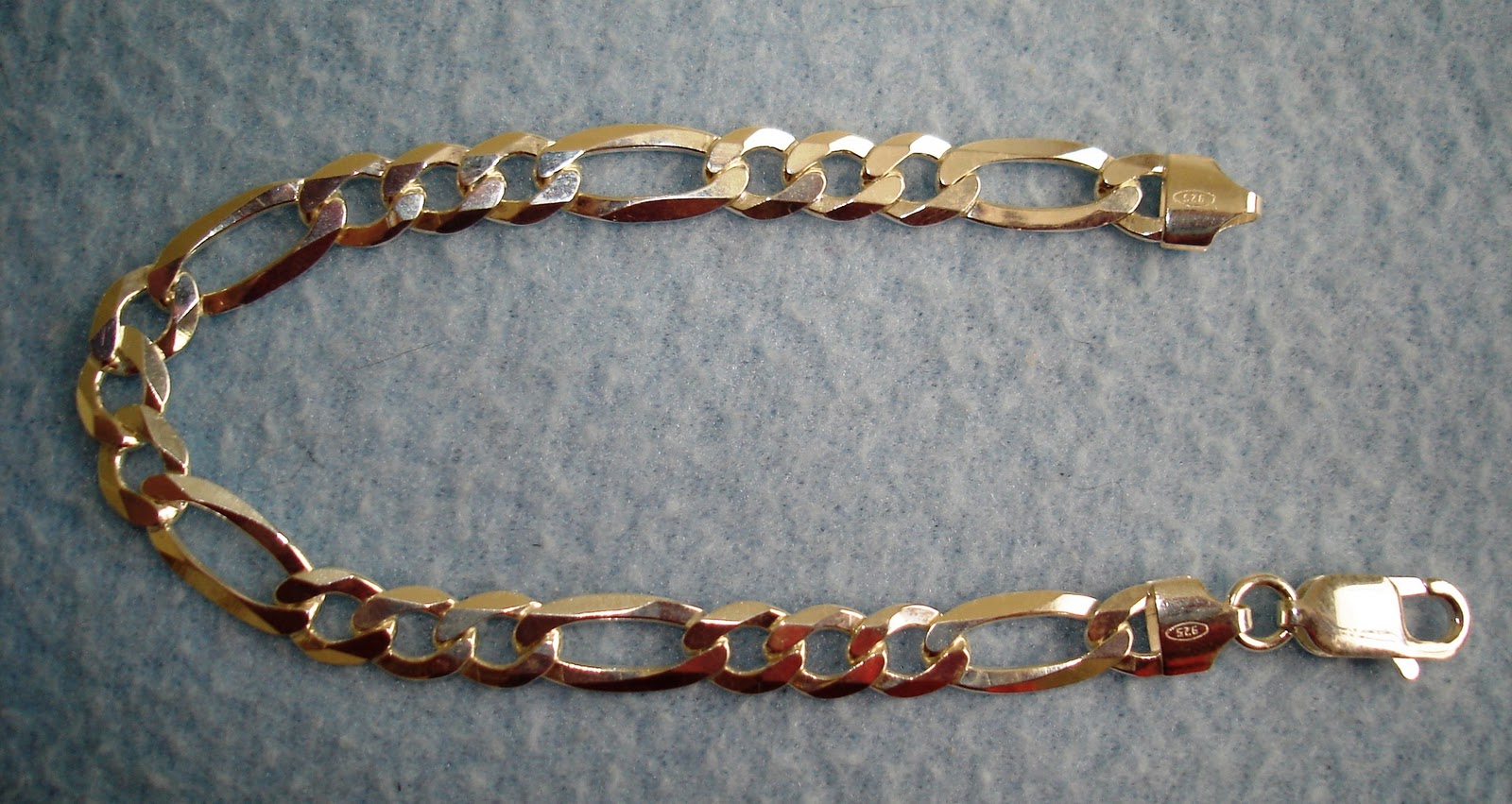 MBS Pulseira Prata 925 Masculina PN5