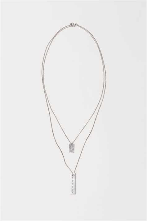 Comprar Colares Homem Hm Barato&nbsp;Preço