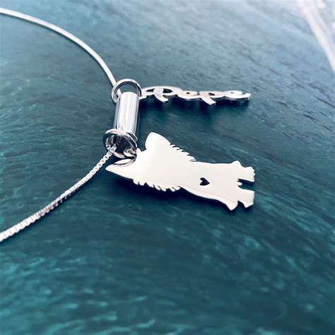 Comprar Colar Yorkshire Prata Barato&nbsp;Preço