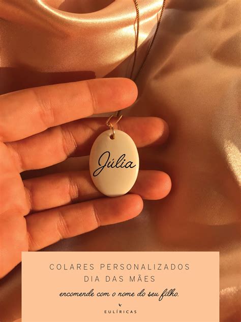 Comprar Colar Personalizado Dia Das Maes Barato&nbsp;Preço