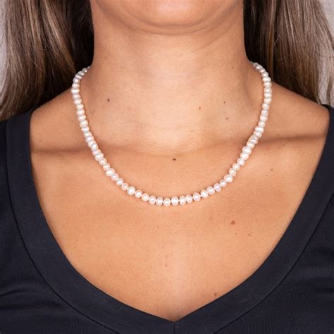 Comprar Colar De Perola Baby Barato&nbsp;Preço