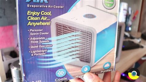 Comprar Mini Ar Condicionado Portatil Youtube Barato&nbsp;Preço
