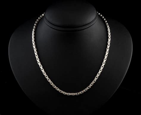 Comprar Colares Homem Ouro Branco Barato&nbsp;Preço