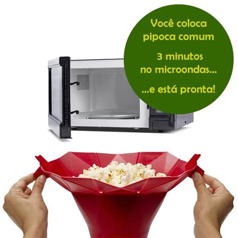 Comprar Pipoqueira De Silicone Como Usar Barato Preço