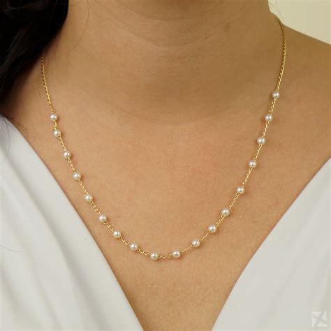 Comprar Colar De Perola Ouro Barato&nbsp;Preço