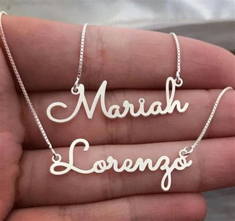 Comprar Colar Prata Personalizado Barato Preço