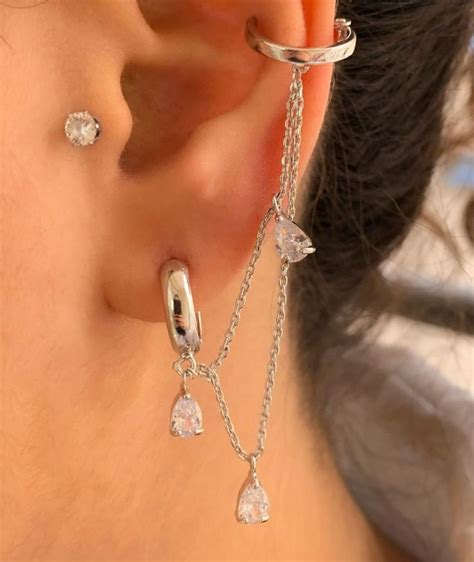 Comprar Brinco Corrente Como Usar Barato&nbsp;Preço