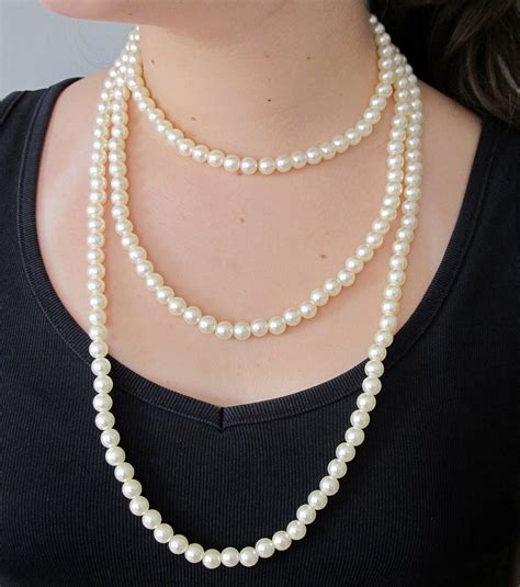 Comprar Colar De Perola Tiktok Barato&nbsp;Preço