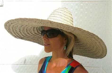 Comprar Chapeu De Praia Palha Aba Grande Barato&nbsp;Preço