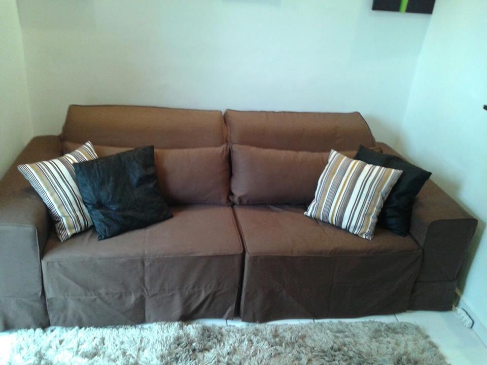 DLD DECORAÇÕES Capa sob Medida para Sofá Retrátil