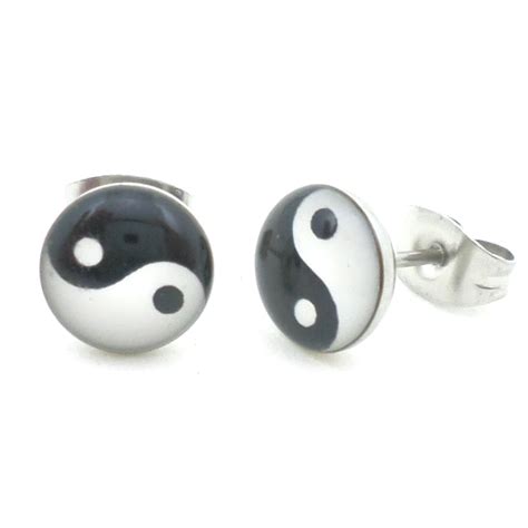 Comprar Brinco Masculino Yin Yang Barato Preço