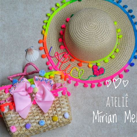 Comprar Chapéu De Praia Com Nome Infantil Barato Preço