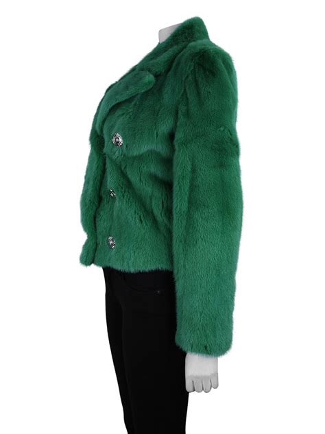 Comprar Casaco Pele Verde Barato Preço