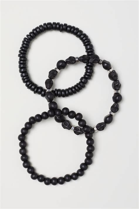 Comprar Pulseiras Homem H&M Barato Preço